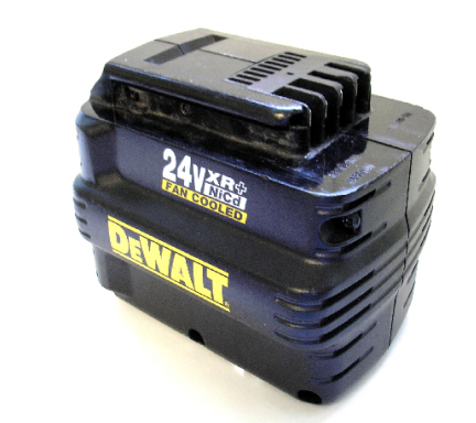 cb0008 refurb 24v dewalt fan cooled nicad battery refurb 2500mah